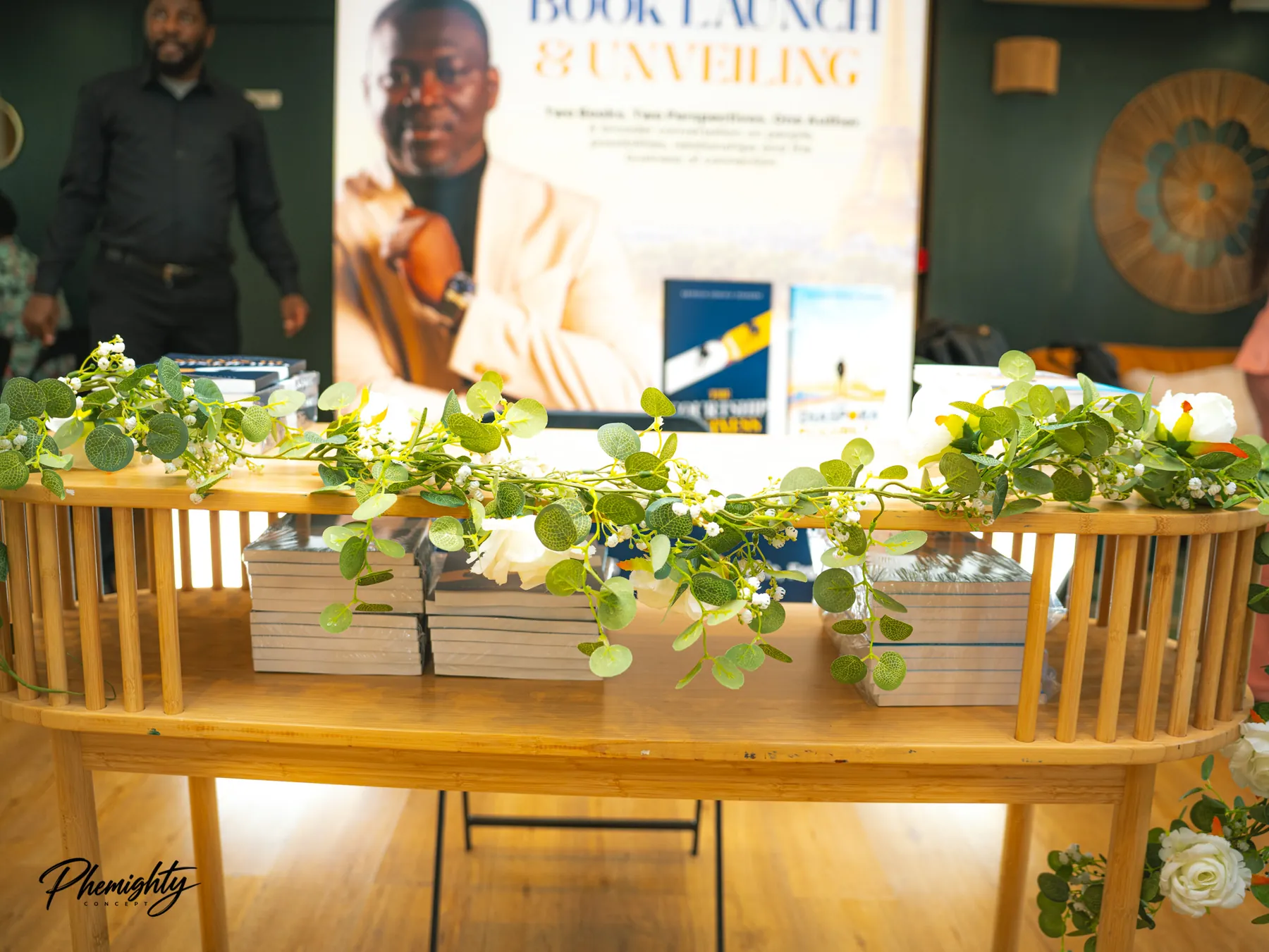 A book launch & unveiling